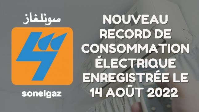 Consommation électrique : La Sonelgaz annonce un nouveau pic record de la consommation d’électricité