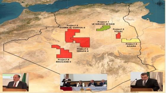 CLOTURE DU BID ROUND 2024 EN ALGERIE : 5 PERIMETRES SUR 6 ONT ETE ATTRIBUES AVEC SUCCES